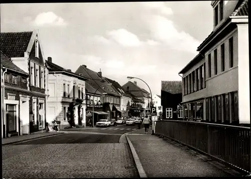 Ak Barnstorf in Niedersachsen, Lange Straße