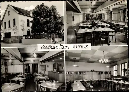 Ak Sulzbach im Taunus, Gasthof zum Taunus