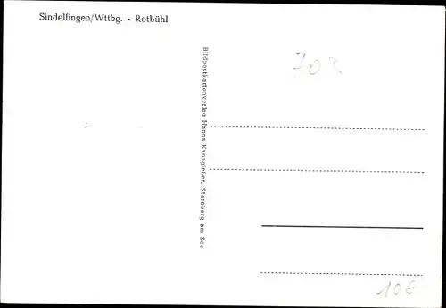 Ak Sindelfingen in Württemberg, Rotbühl