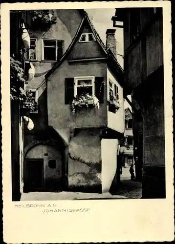 Ak Heilbronn am Neckar, Johannisgasse