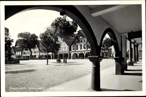 Ak Freudenstadt im Nordschwarzwald, Am Markt