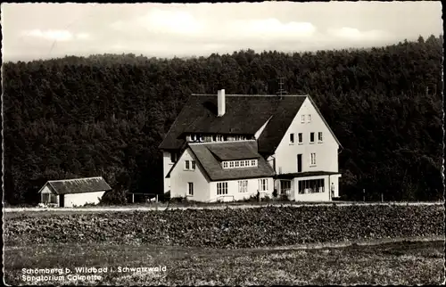 Ak Schömberg Loßburg im Schwarzwald, Sanatorium Calmette