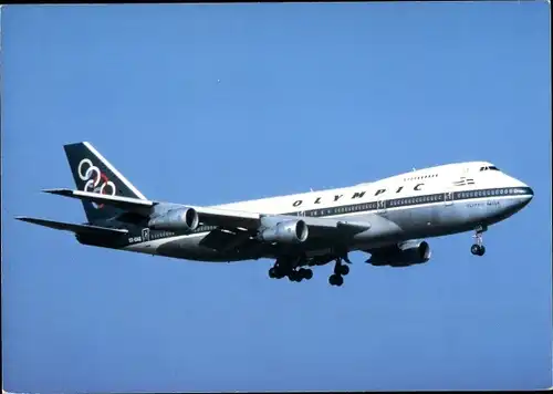 Ak Boeing 747 284 B, Olympic Airlines, Passagierflugzeug