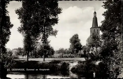 Ak Sint Oedenrode Nordbrabant Niederlande, Dommel en Knoptoren