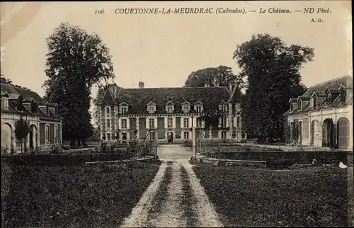 Ak Courtonne la Meurdrac Calvados, Le Chateau