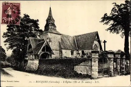 Ak Rocques Calvados, L'Eglise