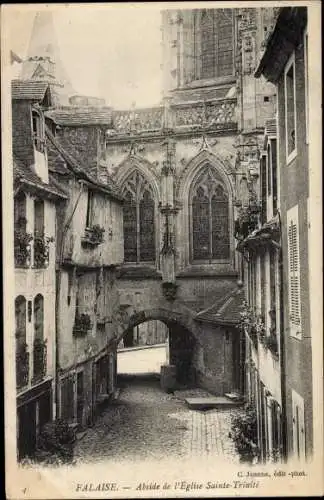 Ak Falaise Calvados, Abside de l'Eglise Sainte Trinite