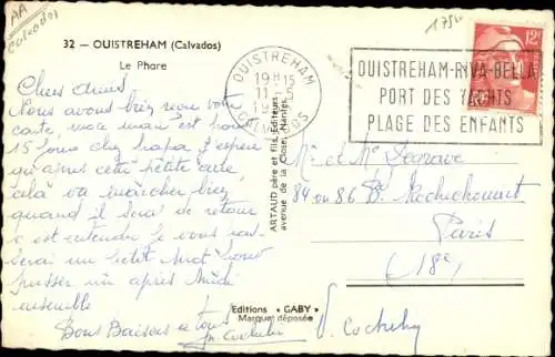 Ak Ouistreham Calvados, Le Phare