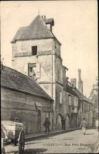 Ak Lisieux Calvados, Rue Paul Banastou