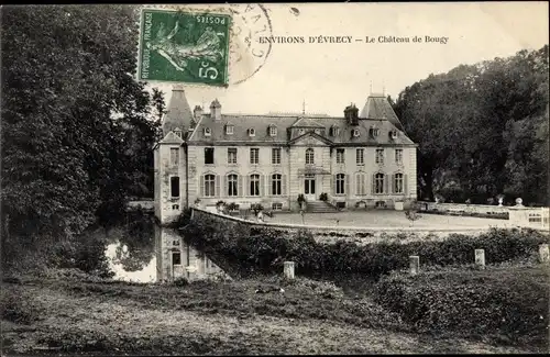 Ak Bougy Calvados, Château, Gesamtansicht