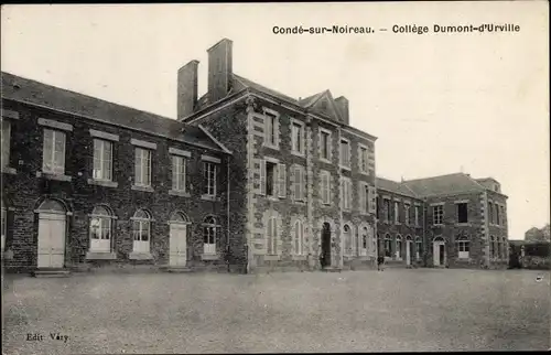 Ak Condé sur Noireau Calvados, Collège Dumont d'Urville