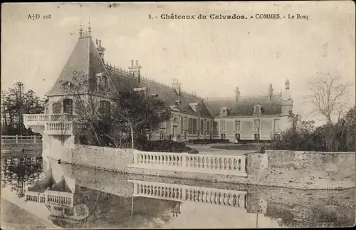 Ak Commes Calvados, Château le Bosq