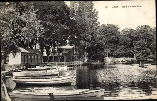 Ak Caen Calvados, École de natation, Flusspartie , Boote