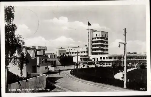 Ak Stuttgart am Neckar, Weissenhofsiedlung