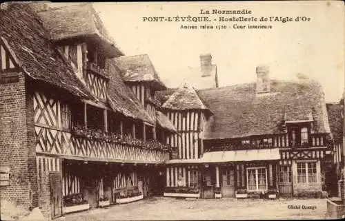 Ak Pont l'Eveque Calvados, Hostellerie de l'Aigle d'Or