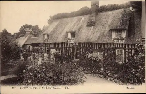 Ak Houlgate Calvados, Le Lieu Marot