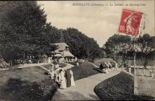 Ak Houlgate Calvados, La Terrasse du Sporting Club