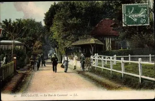 Ak Houlgate Calvados, La Rue de Caumont