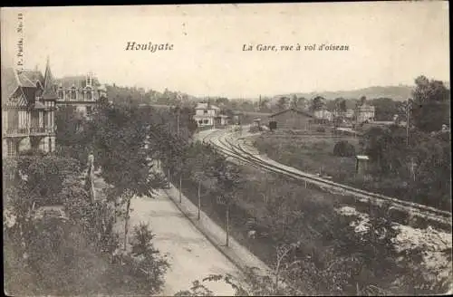 Ak Houlgate Calvados, La Gare