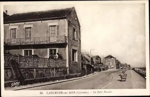 Ak Langrune sur Mer Calvados, Le Petit Paradis