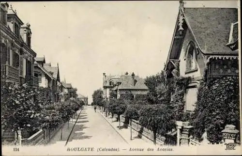 Ak Houlgate Calvados, Avenue des Acacias