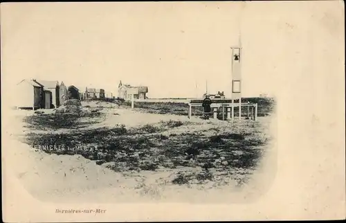 Ak Bernières sur Mer Calvados, Chalets, Plage