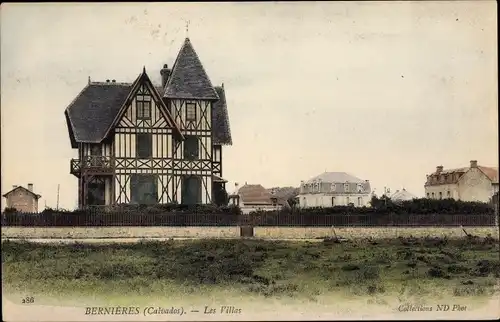 Ak Bernières Calvados, Les Villas