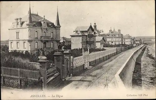 Ak Asnelles Calvados, La Digue