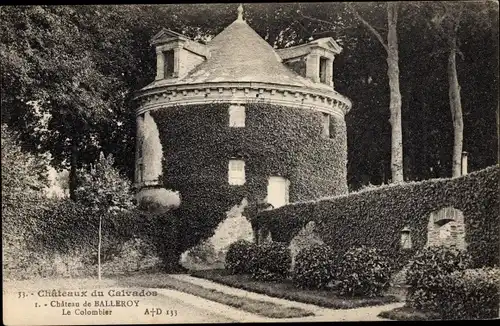 Ak Balleroy Calvados, Le Chateau, Le Colombier