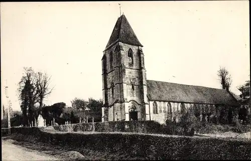 Ak Blangy le Chateau Calvados, L'Eglise