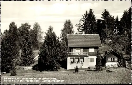 Ak Lützenhardt Waldachtal im Schwarzwald, Knusperhäuschen