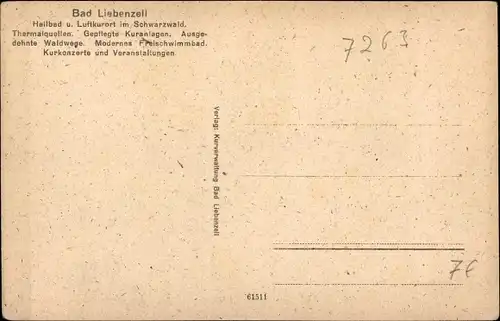 Ak Bad Liebenzell im Schwarzwald, Freibad, Badegäste