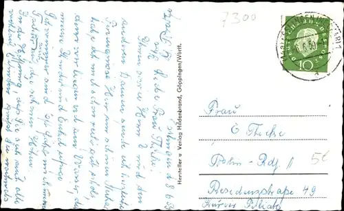 Ak Esslingen am Neckar, Flusspartie, Fachwerkhäuser