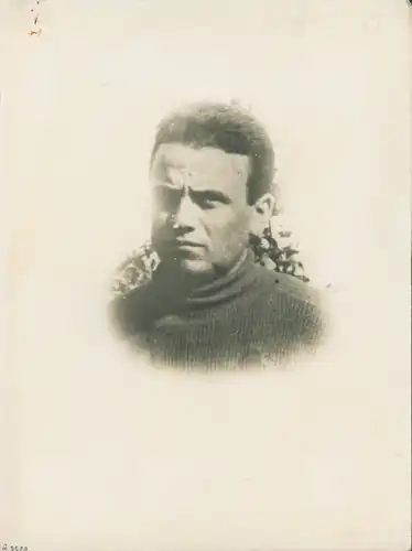 Foto Combalié, Henri, Tolouse, Portrait, Mann, Pullover
