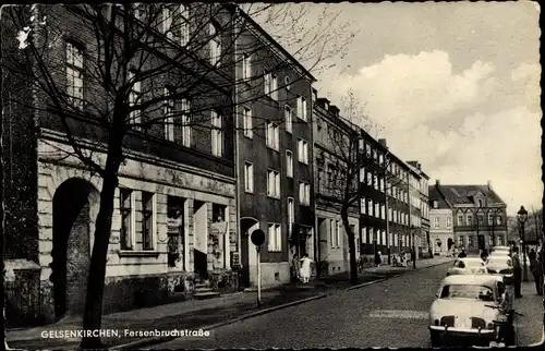 Ak Gelsenkirchen im Ruhrgebiet, Fersenbruchstraße, Handlung, Autos