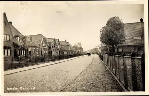 Ak Ierseke Yerseke Reimerswaal Zeeland, Damstraat