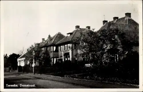 Ak Ierseke Yerseke Reimerswaal Zeeland, Damstraat