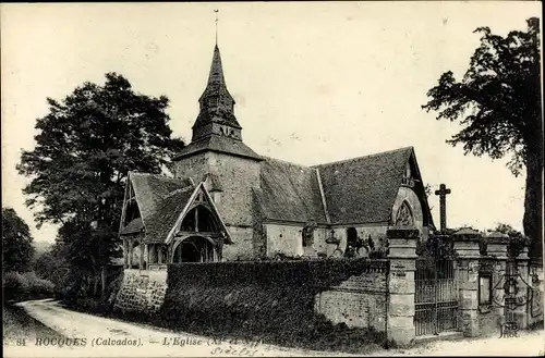 Ak Rocques Calvados, L'Eglise