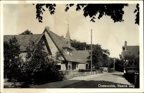 Ak Oosterwolde Friesland Niederlande, Weeme weg