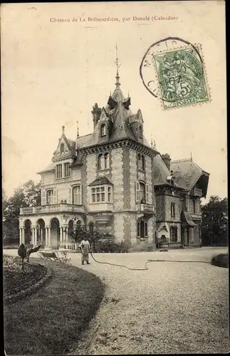 Ak Dozulé Calvados, Chateau de la Bribourdiere