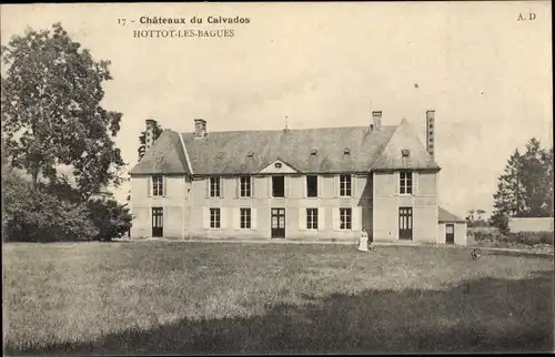 Ak Hottot les Bagues Calvados, Château