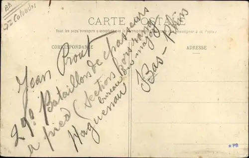 Ak Hottot en Auge Calvados, Château le la Haute Butte