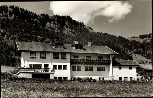 Ak Kierwang Bolsterlang im Allgäu, Cafe Pension Alpenblick