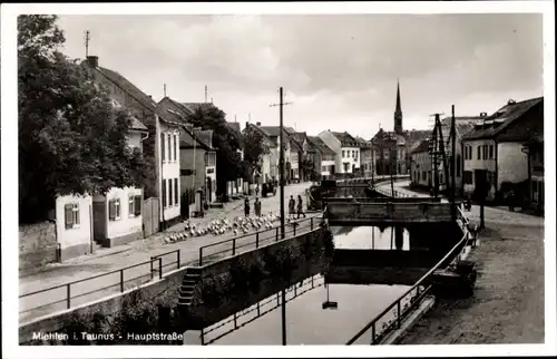 Ak Miehlen im Taunus, Hauptstraße