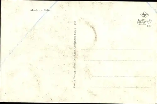 Ak Mudau im Odenwald, Panorama