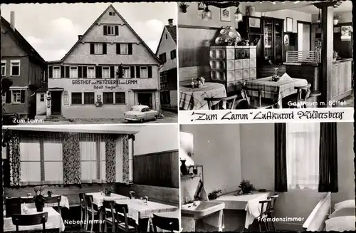Ak Rudersberg in Württemberg, Gasthof zum Lamm