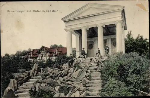 Ak Eppstein im Taunus, Kaisertempel, Hotel