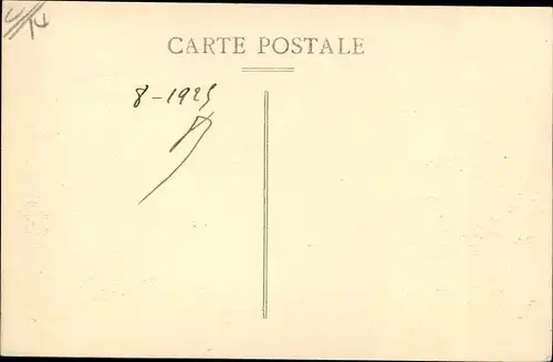 Ak Bernières sur Mer Calvados, La Rue des Ormes, Villa Berthe