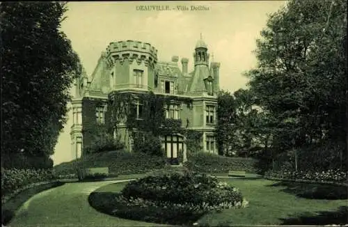 Ak Deauville Calvados, Villa Dollfus