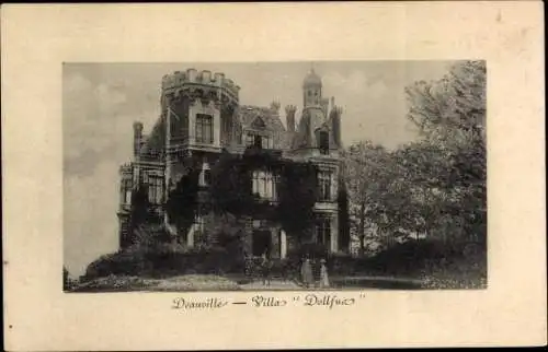 Ak Deauville Calvados, Villa Dollfus